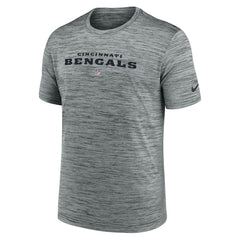 Cincinnati Bengals Velocity Performance T-Shirt Gray - Nike