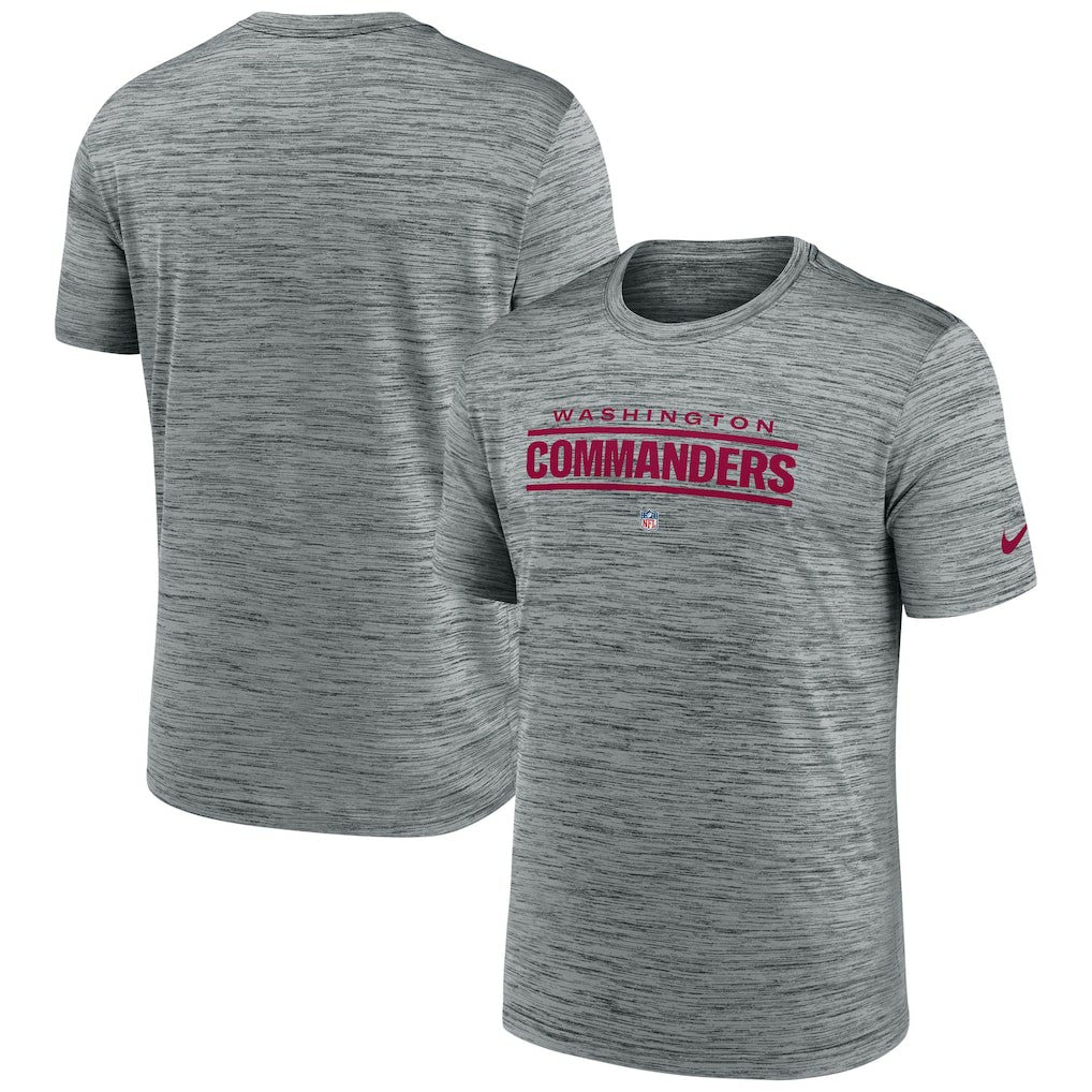 Washington Commanders Velocity Performance T-Shirt Gray - Nike