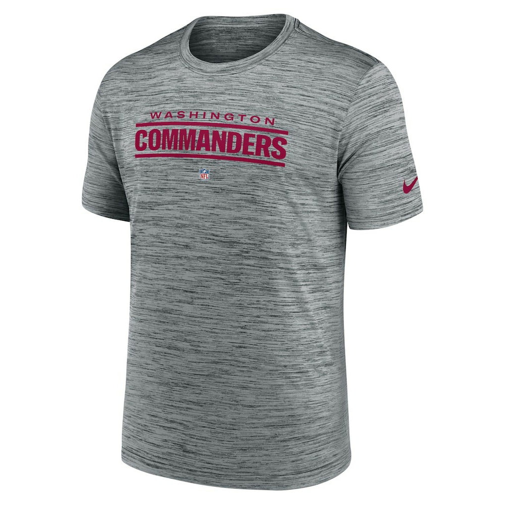 Washington Commanders Velocity Performance T-Shirt Gray - Nike