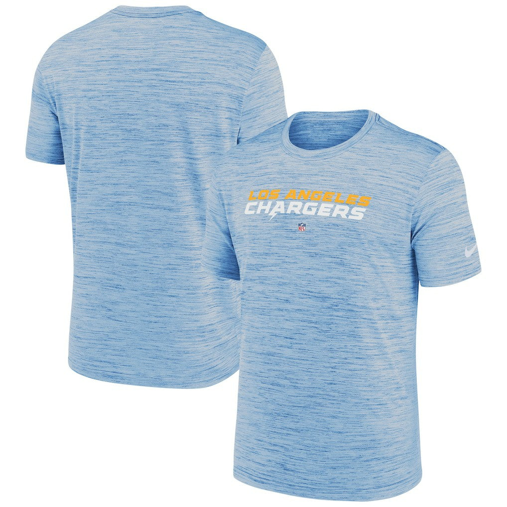 Los Angeles Chargers Velocity Performance T-Shirt Powder Blue - Nike