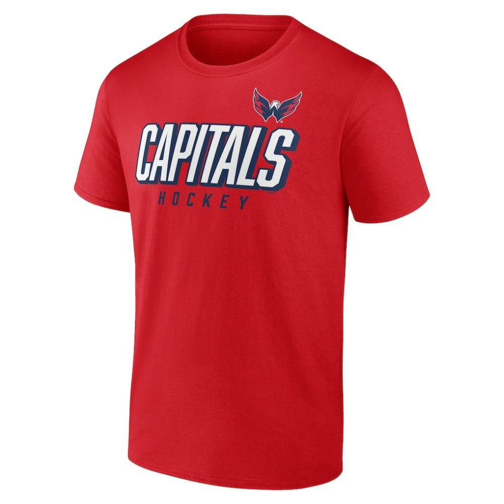 Washington Capitals Fanatics Wordmark Two-Pack T-Shirt Set Red