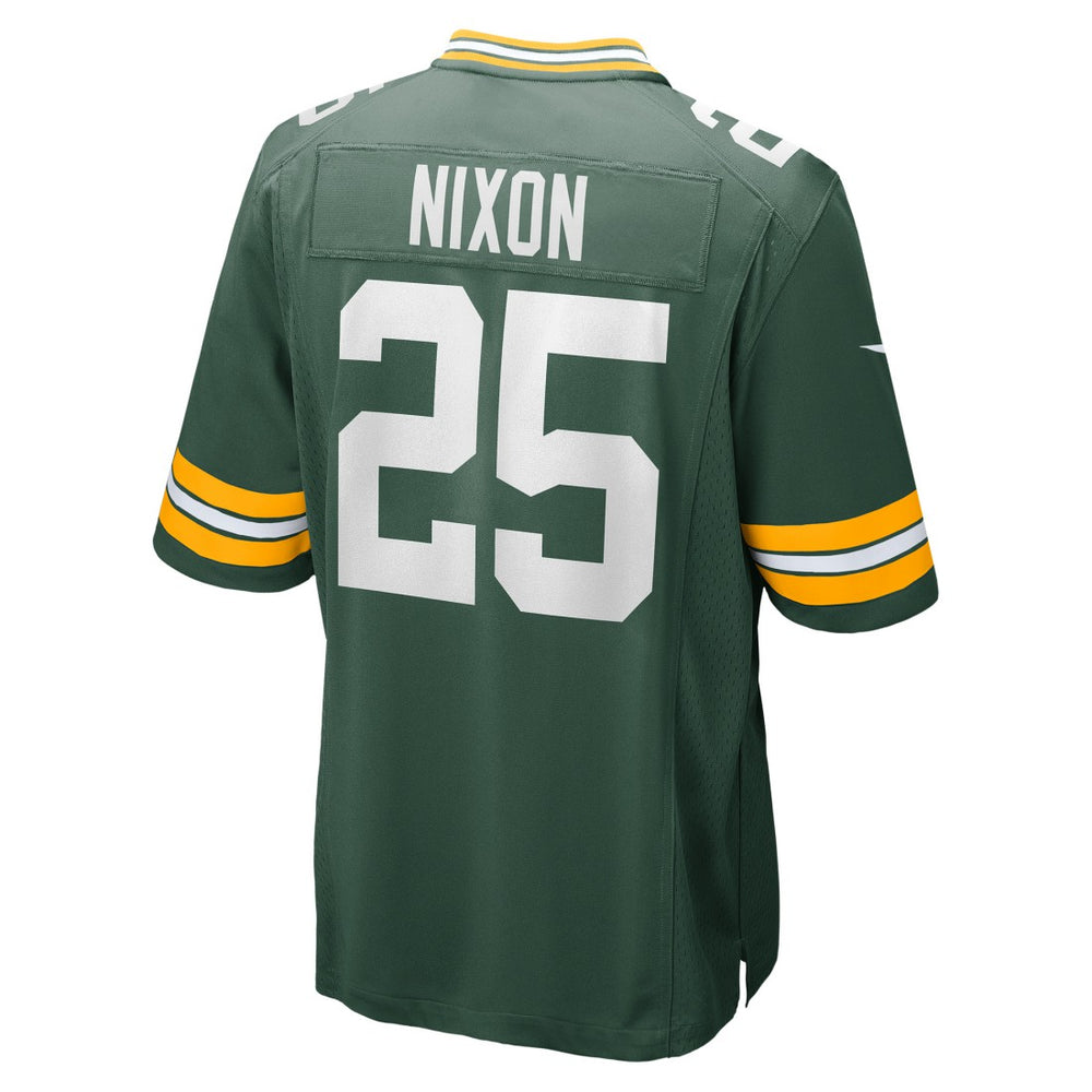 Keisean Nixon Green Bay Packers Game Player Jersey Green - Nike