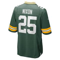 Keisean Nixon Green Bay Packers Game Player Jersey Green - Nike