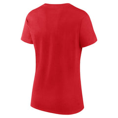 Washington Capitals Fanatics Women's Script T-Shirt & Shorts Set Red/Heather Gray