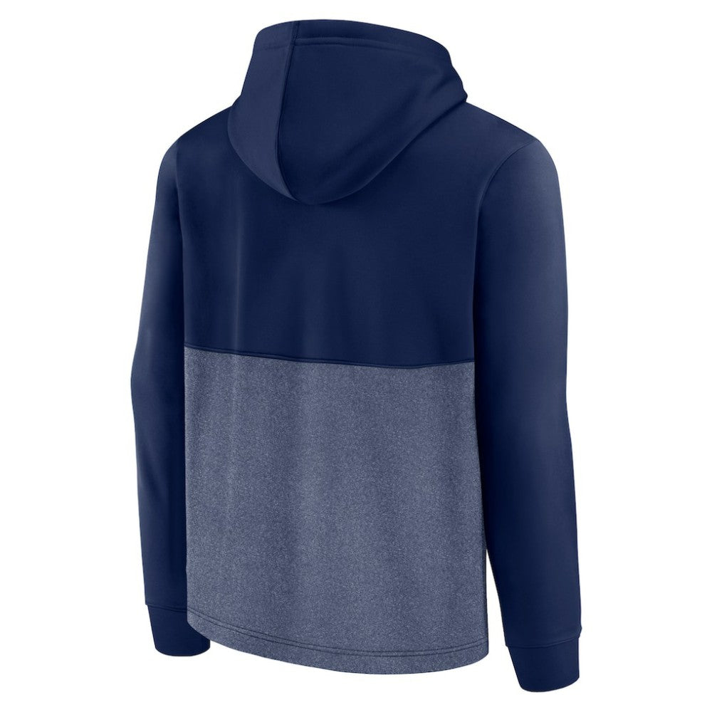 Seattle Kraken Fanatics Successful Tri-Blend Pullover Hoodie Deep Sea Blue