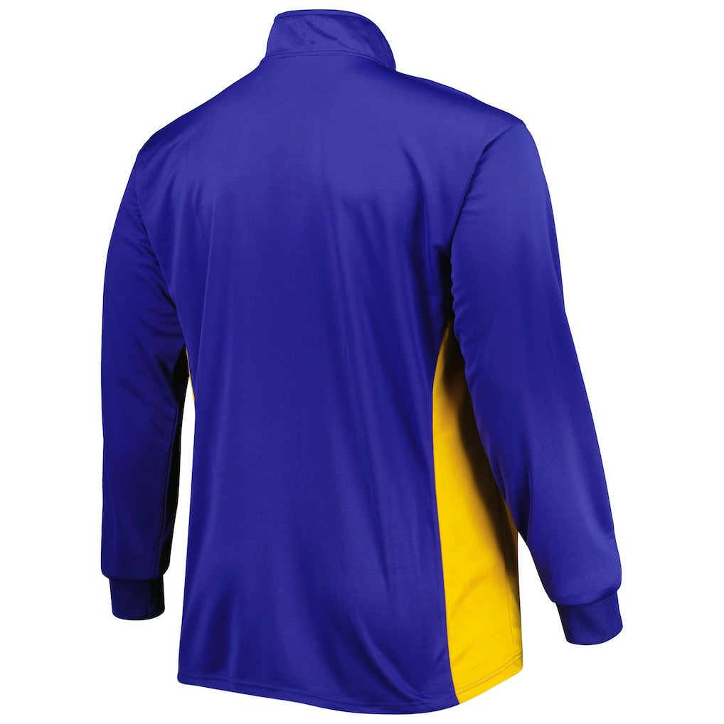 Los Angeles Rams Big & Tall Quarter-Zip Top Royal - NFL