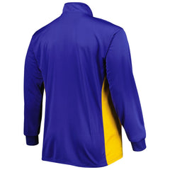 Los Angeles Rams Big & Tall Quarter-Zip Top Royal - NFL