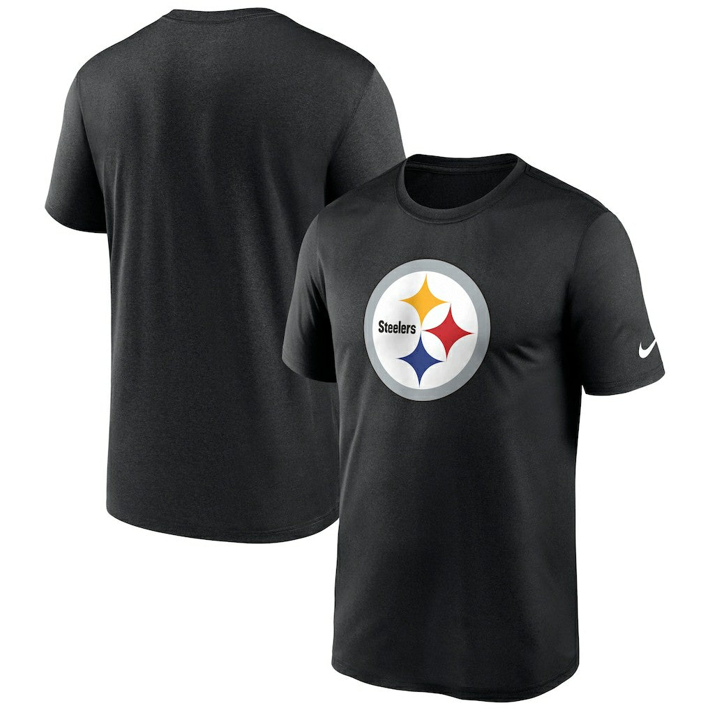 Pittsburgh Steelers Primetime Legend Logo Performance T-Shirt Black - Nike