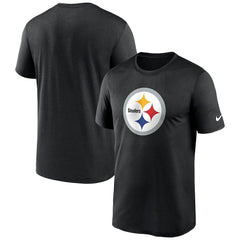 Pittsburgh Steelers Primetime Legend Logo Performance T-Shirt Black - Nike