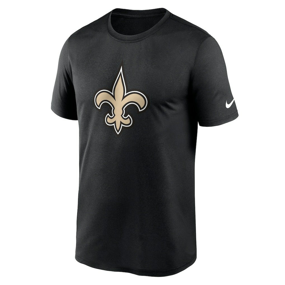 New Orleans Saints Primetime Legend Logo Performance T-Shirt Black - Nike