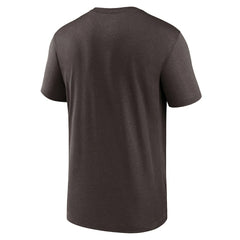 Cleveland Browns Primetime Legend Logo Performance T-Shirt Brown - Nike