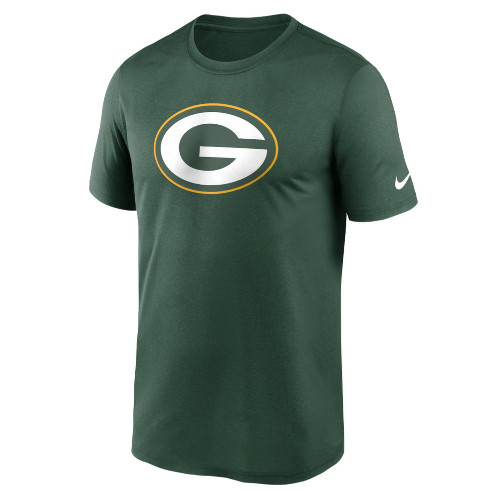 Green Bay Packers Primetime Legend Logo Performance T-Shirt Green - Nike