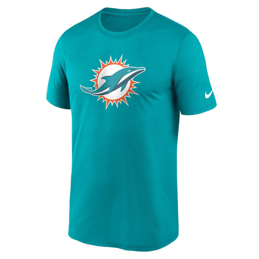 Miami Dolphins Primetime Legend Logo Performance T-Shirt Aqua - Nike