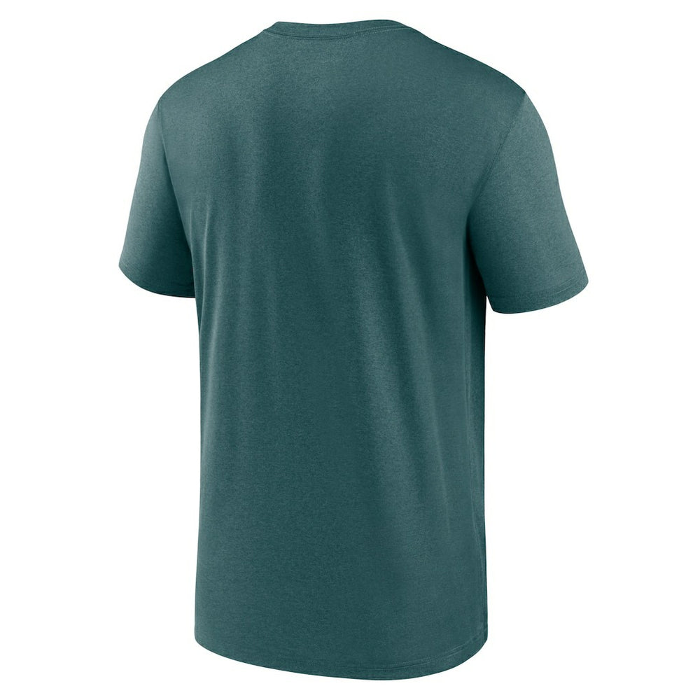 Philadelphia Eagles Primetime Legend Logo Performance T-Shirt Midnight Green - Nike