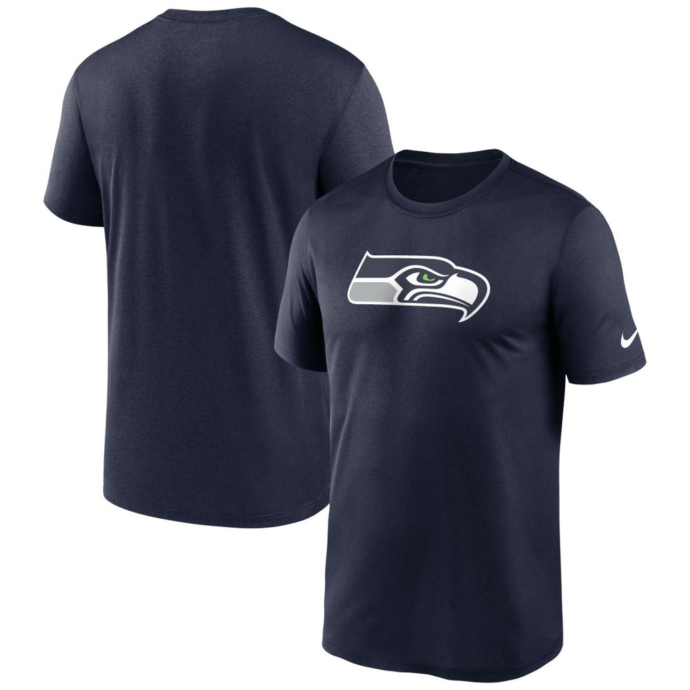Seattle Seahawks Primetime Legend Logo Performance T-Shirt College Navy - Nike