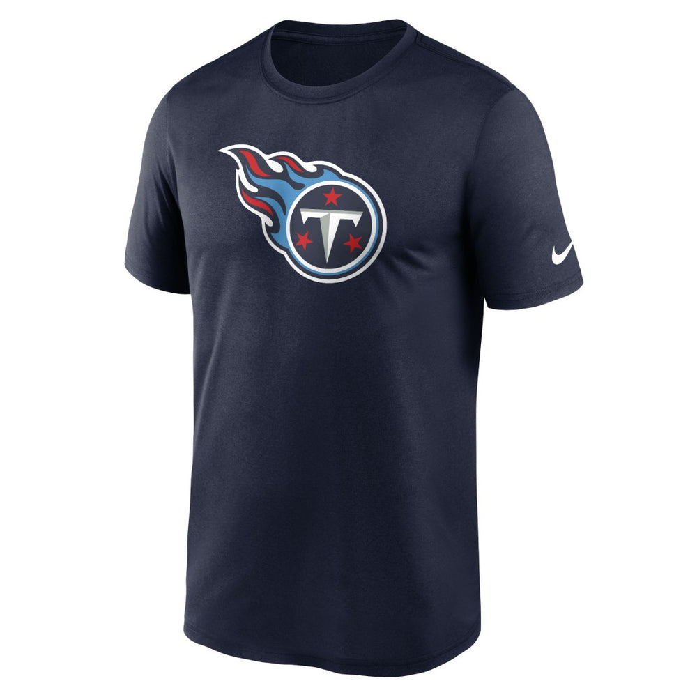 Tennessee Titans Primetime Legend Logo Performance T-Shirt Navy - Nike