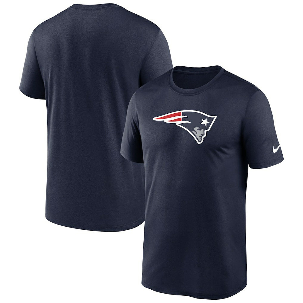 New England Patriots Primetime Legend Logo Performance T-Shirt Navy - Nike