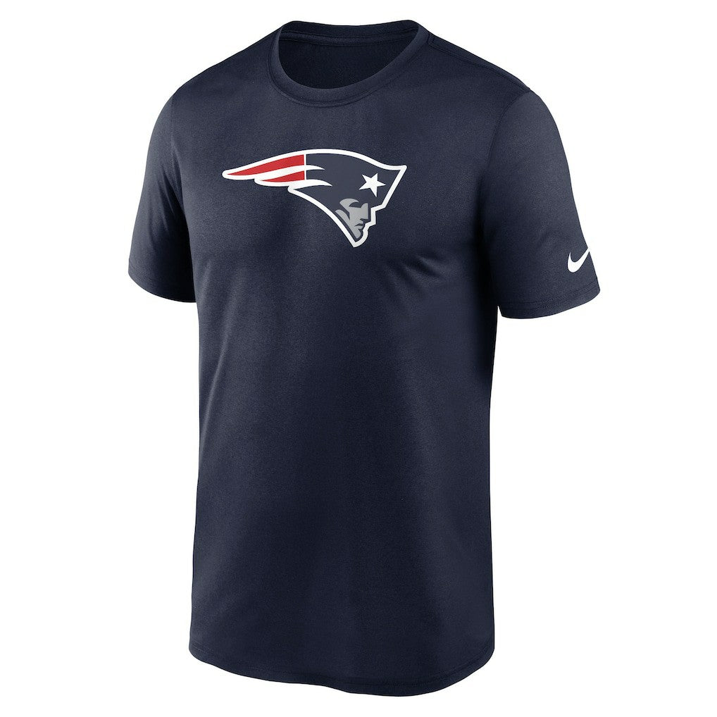 New England Patriots Primetime Legend Logo Performance T-Shirt Navy - Nike