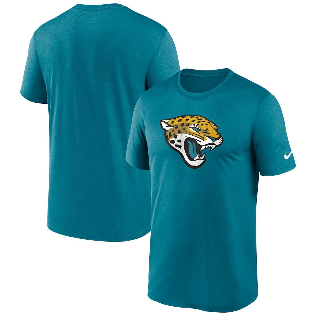 Jacksonville Jaguars Primetime Legend Logo Performance T-Shirt Teal - Nike
