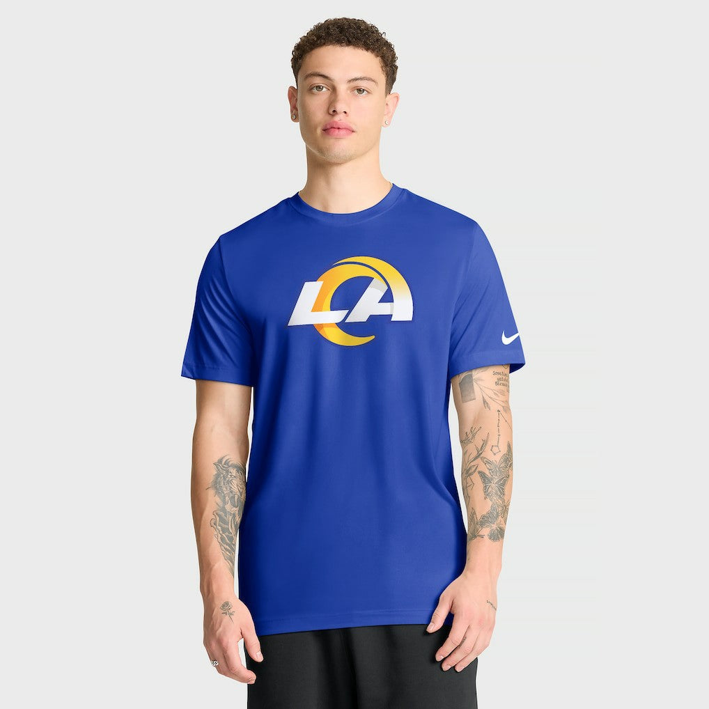 Los Angeles Rams Primetime Legend Logo Performance T-Shirt Royal - Nike