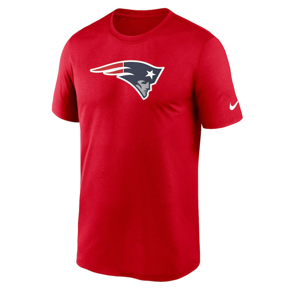 New England Patriots Primetime Legend Logo Performance T-Shirt Red - Nike