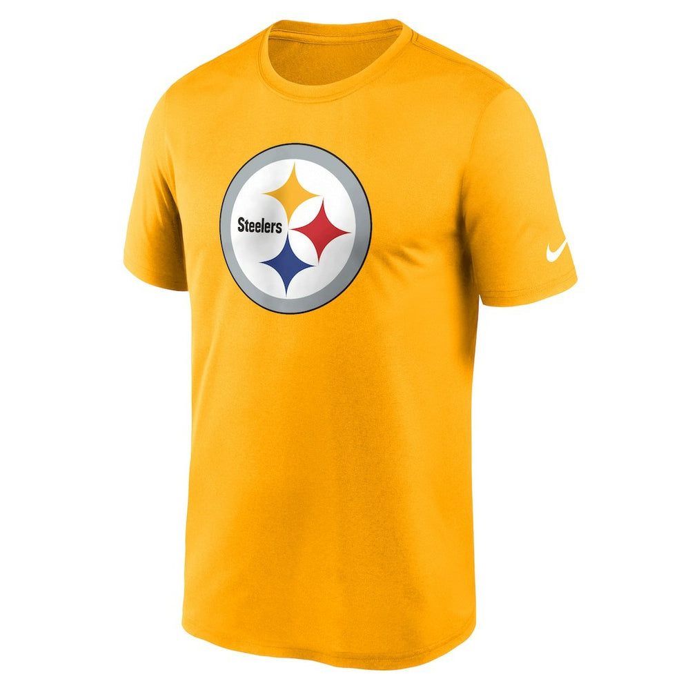 Pittsburgh Steelers Primetime Legend Logo Performance T-Shirt Gold - Nike