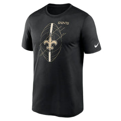 New Orleans Saints Legend Icon Performance T-Shirt Black - Nike