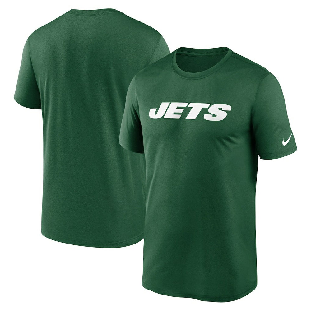 New York Jets Legend Wordmark Performance T-Shirt Green - Nike
