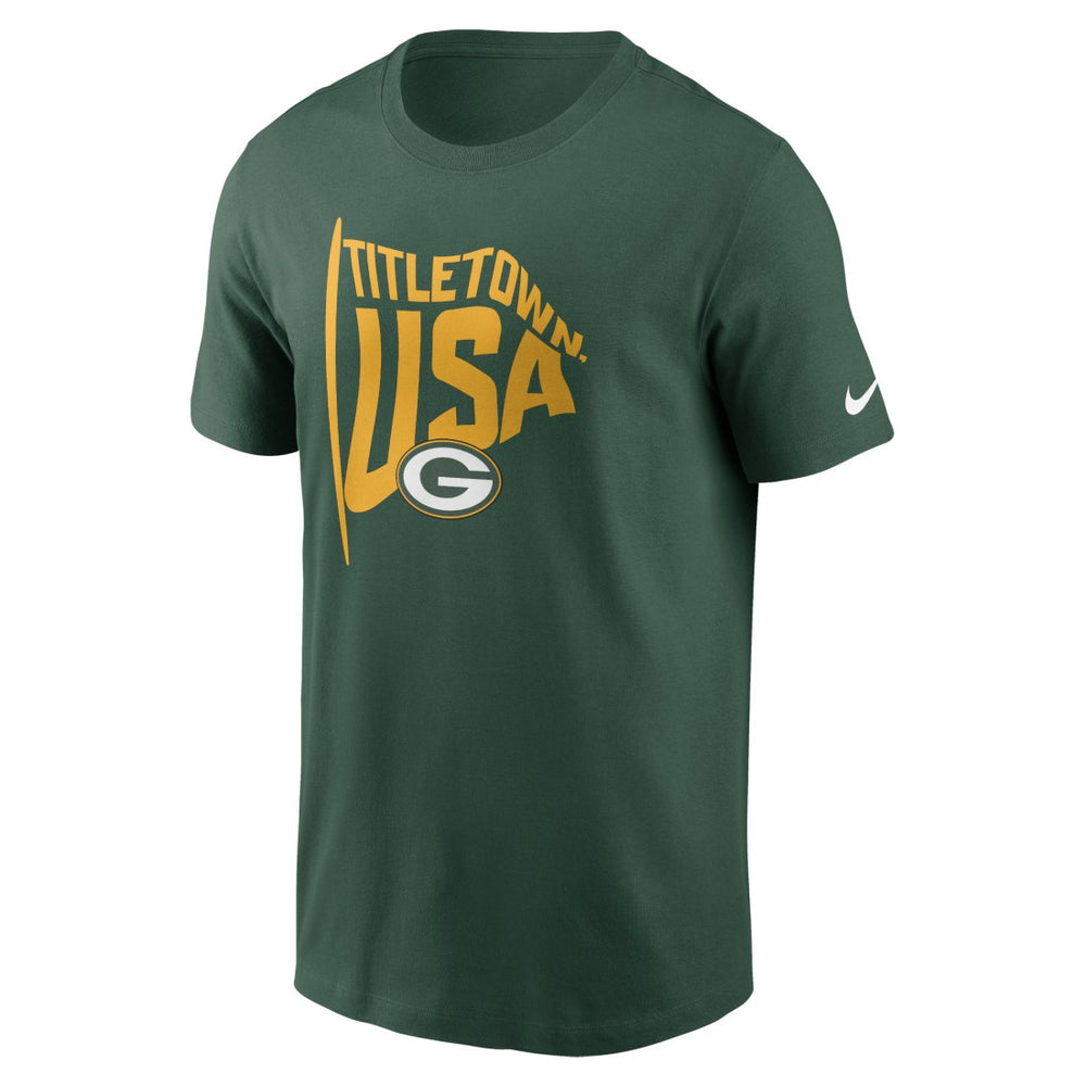 Green Bay Packers Local Essential T-Shirt Green - Nike