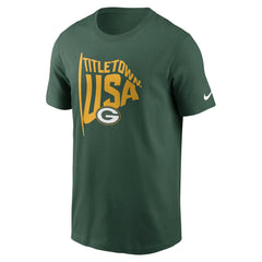 Green Bay Packers Local Essential T-Shirt Green - Nike