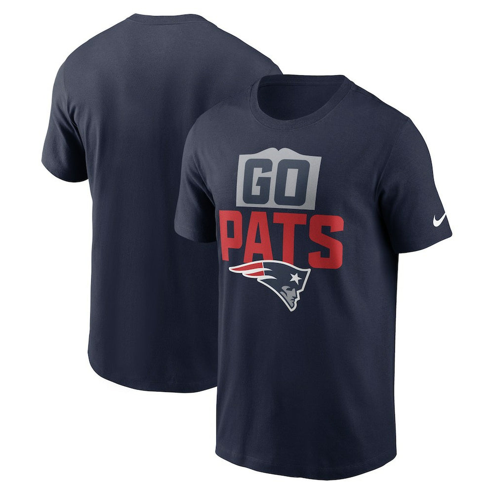 New England Patriots Local Essential T-Shirt Navy - Nike