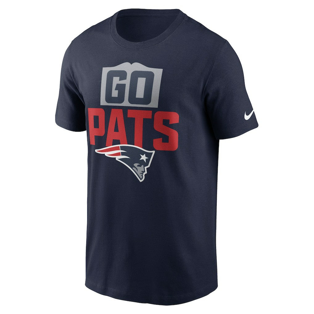 New England Patriots Local Essential T-Shirt Navy - Nike
