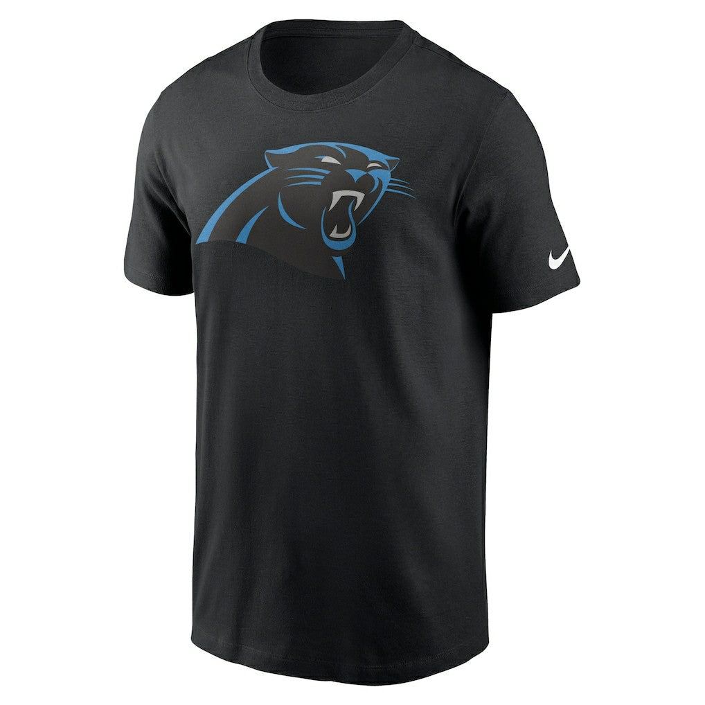 Carolina Panthers Primetime Logo Essential T-Shirt Black - Nike