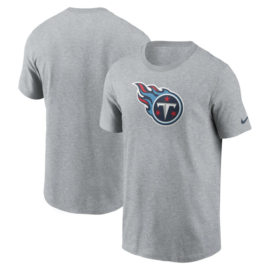 Tennessee Titans Logo Essential T-Shirt Gray - Nike