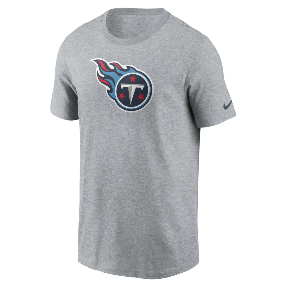 Tennessee Titans Logo Essential T-Shirt Gray - Nike