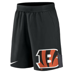 Cincinnati Bengals Stretch Performance Shorts Black - Nike