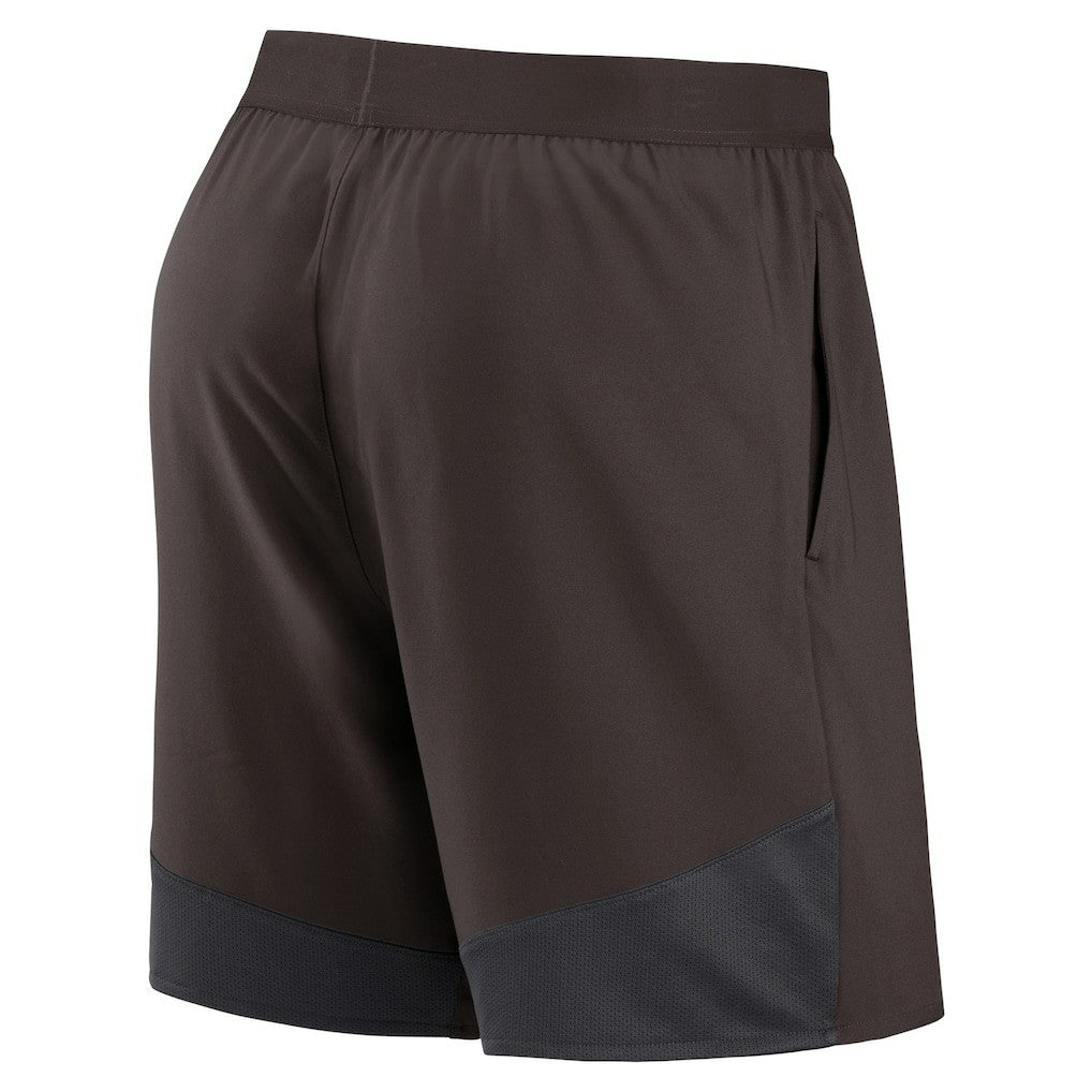 Cleveland Browns Stretch Performance Shorts Brown - Nike