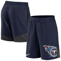 Tennessee Titans Stretch Performance Shorts Navy - Nike