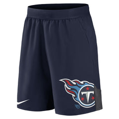 Tennessee Titans Stretch Performance Shorts Navy - Nike