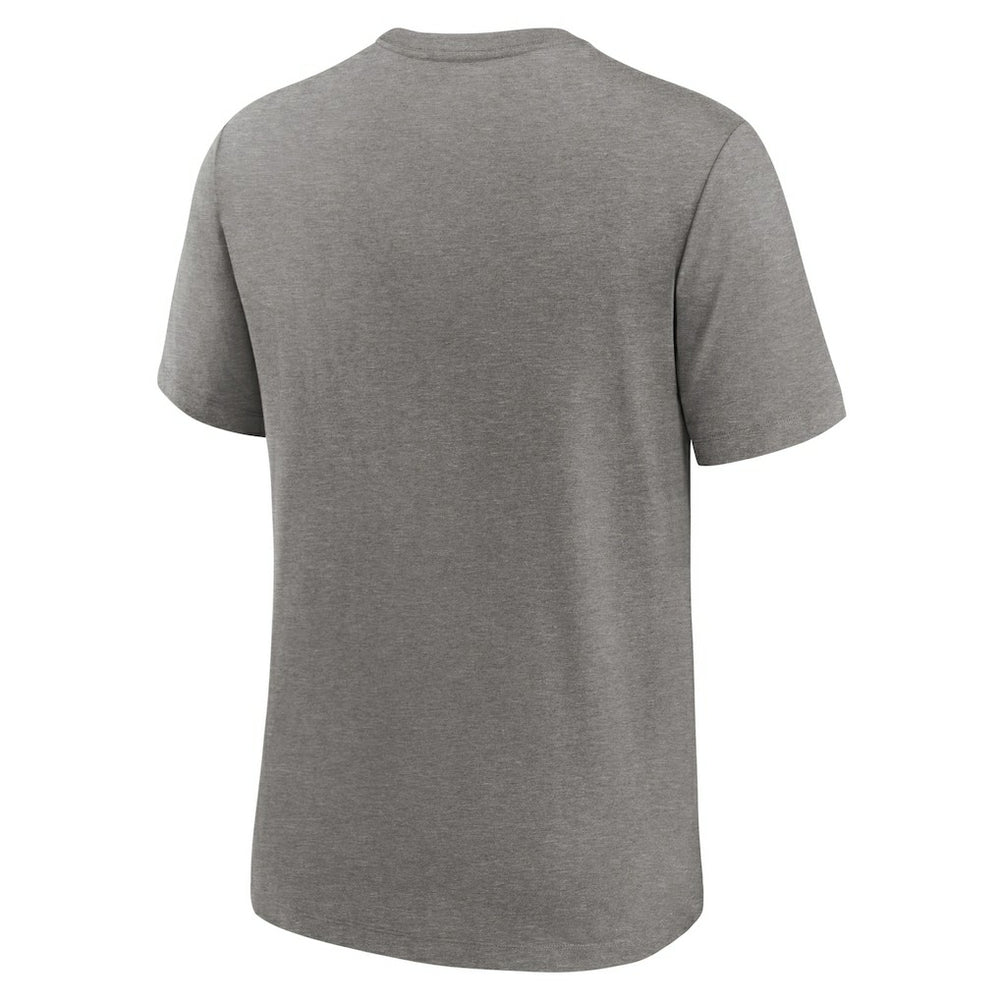 Cleveland Browns Team Tri-Blend T-Shirt Heather Charcoal - Nike