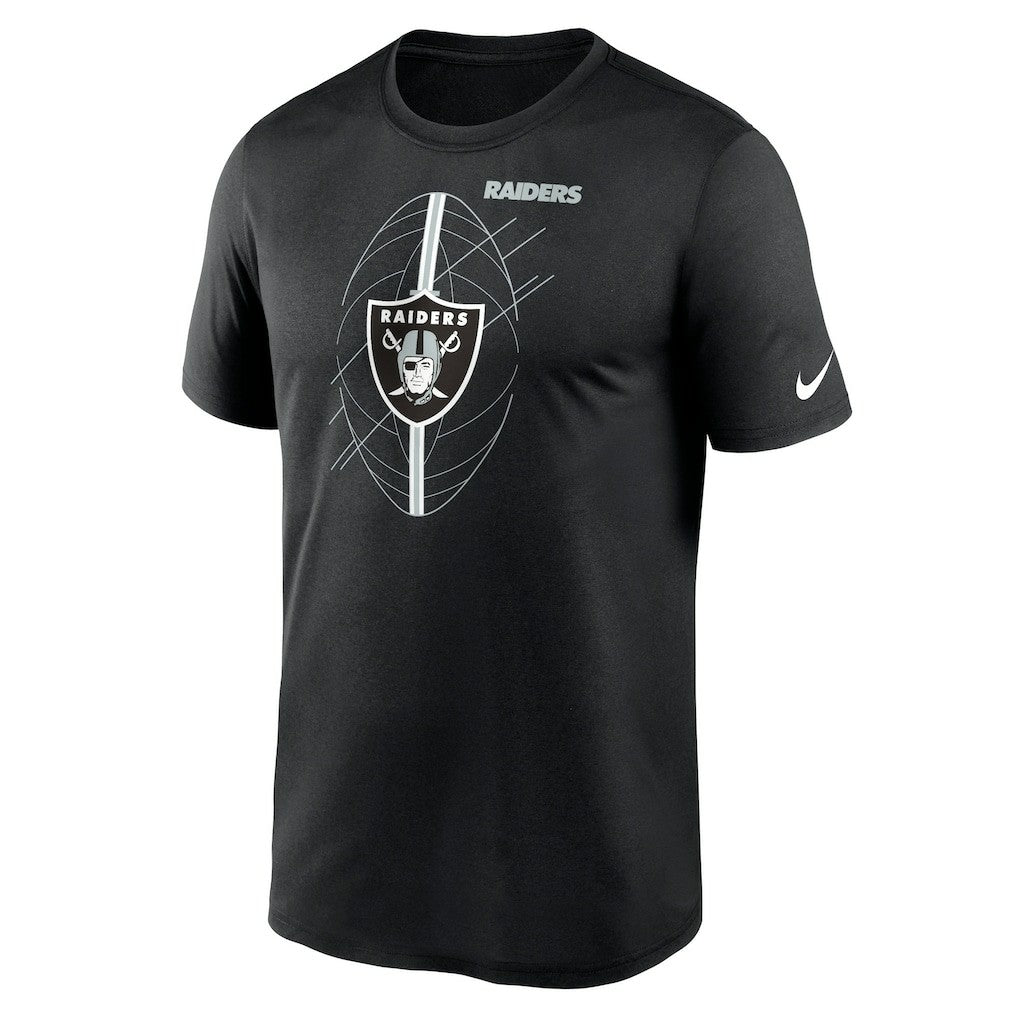 Las Vegas Raiders Big & Tall Legend Icon Performance T-Shirt Black - Nike