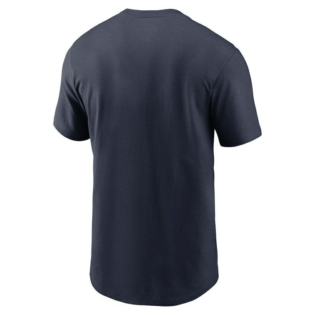 Chicago Bears Yard Line Fashion Asbury T-Shirt Navy - Nike