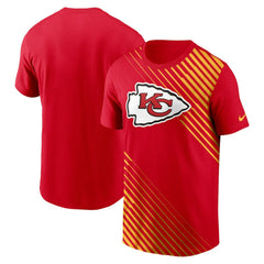 Kansas City Chiefs Yard Line Fashion Asbury T-Shirt Red - Nike