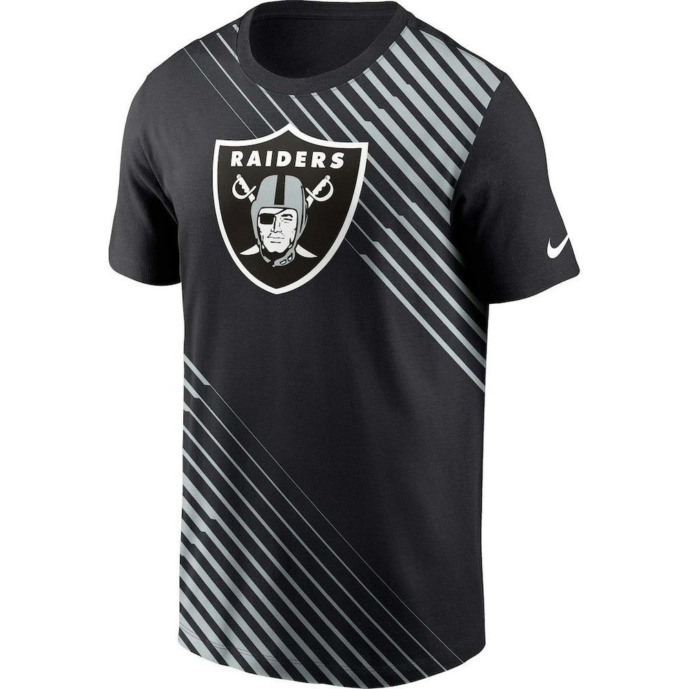 Las Vegas Raiders Yard Line Fashion Asbury T-Shirt Black - Nike
