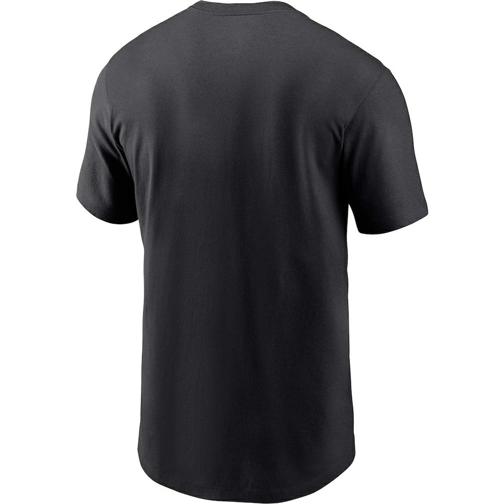 New Orleans Saints Yard Line Fashion Asbury T-Shirt Black - Nike