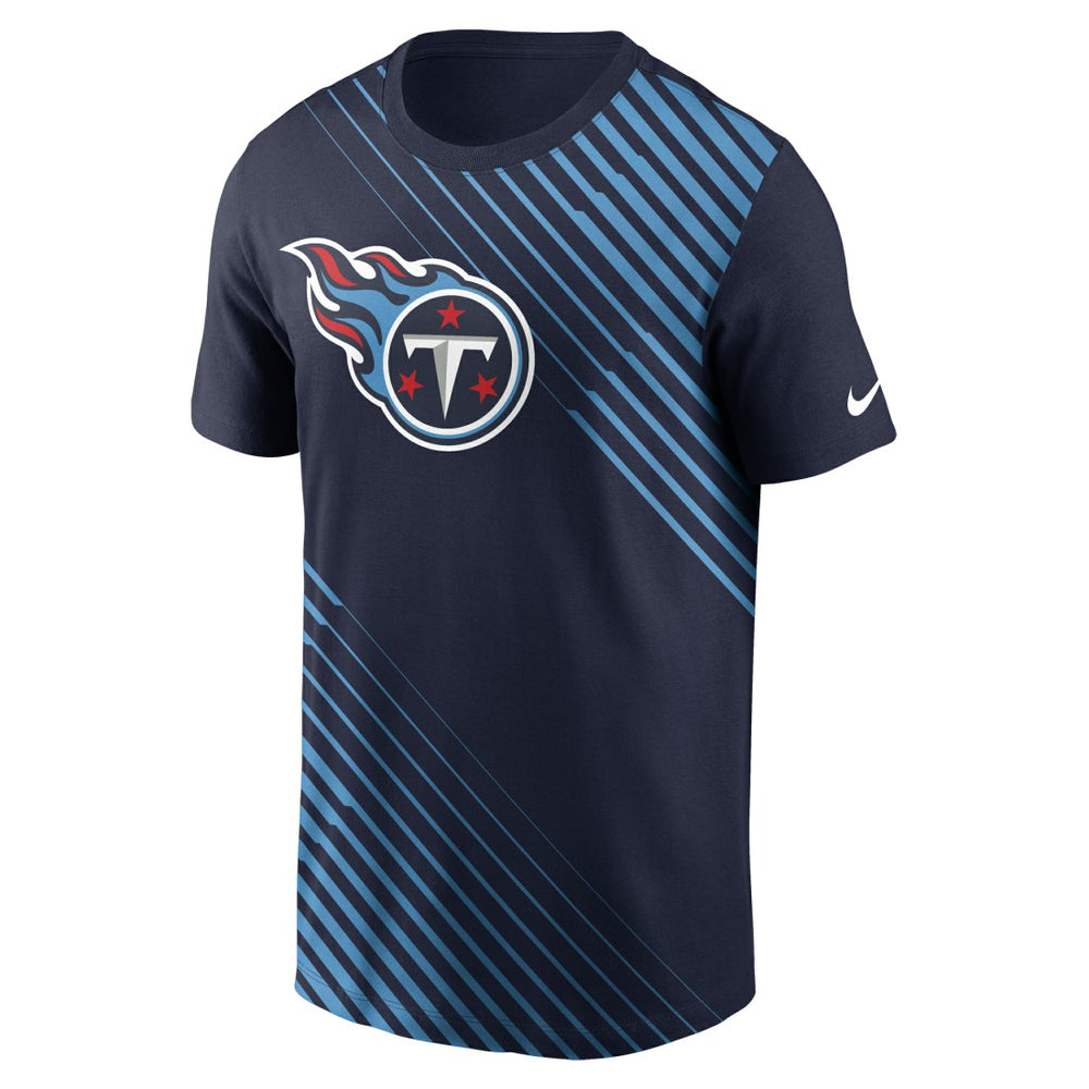 Tennessee Titans Yard Line Fashion Asbury T-Shirt Navy - Nike