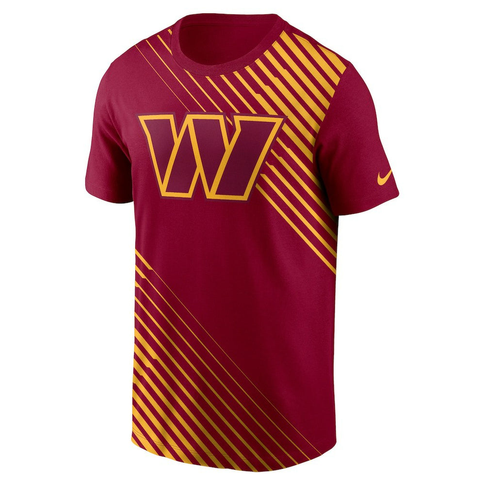 Washington Commanders Yard Line Fashion Asbury T-Shirt Burgundy - Nike