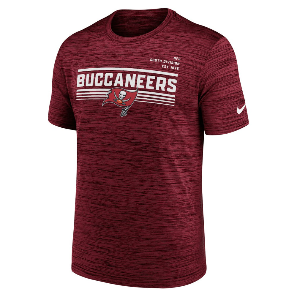 Tampa Bay Buccaneers Yardline Velocity Performance T-Shirt Red - Nike