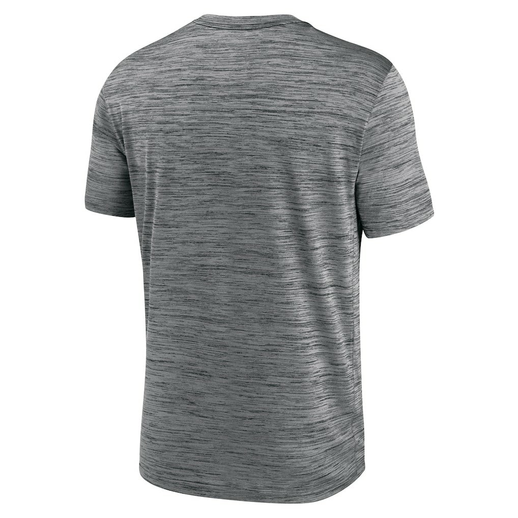 New York Giants Yardline Velocity Performance T-Shirt Gray - Nike