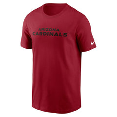 Arizona Cardinals Team Wordmark Essential T-Shirt Cardinal - Nike